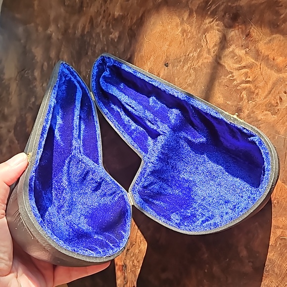 Meershaum Pipe Case Leather Vintage Large w Lined Interior - Picture 9 of 10